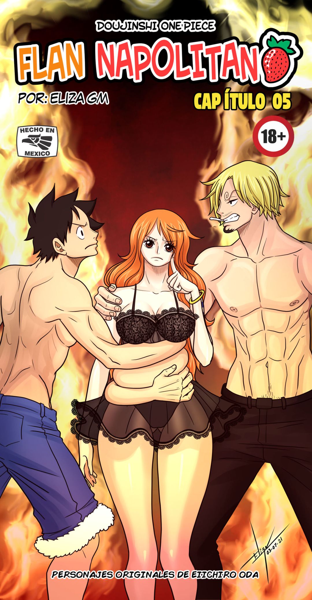 Comic Porno de Flan Napolitano 5 - Tension En Alta Mar (#1)