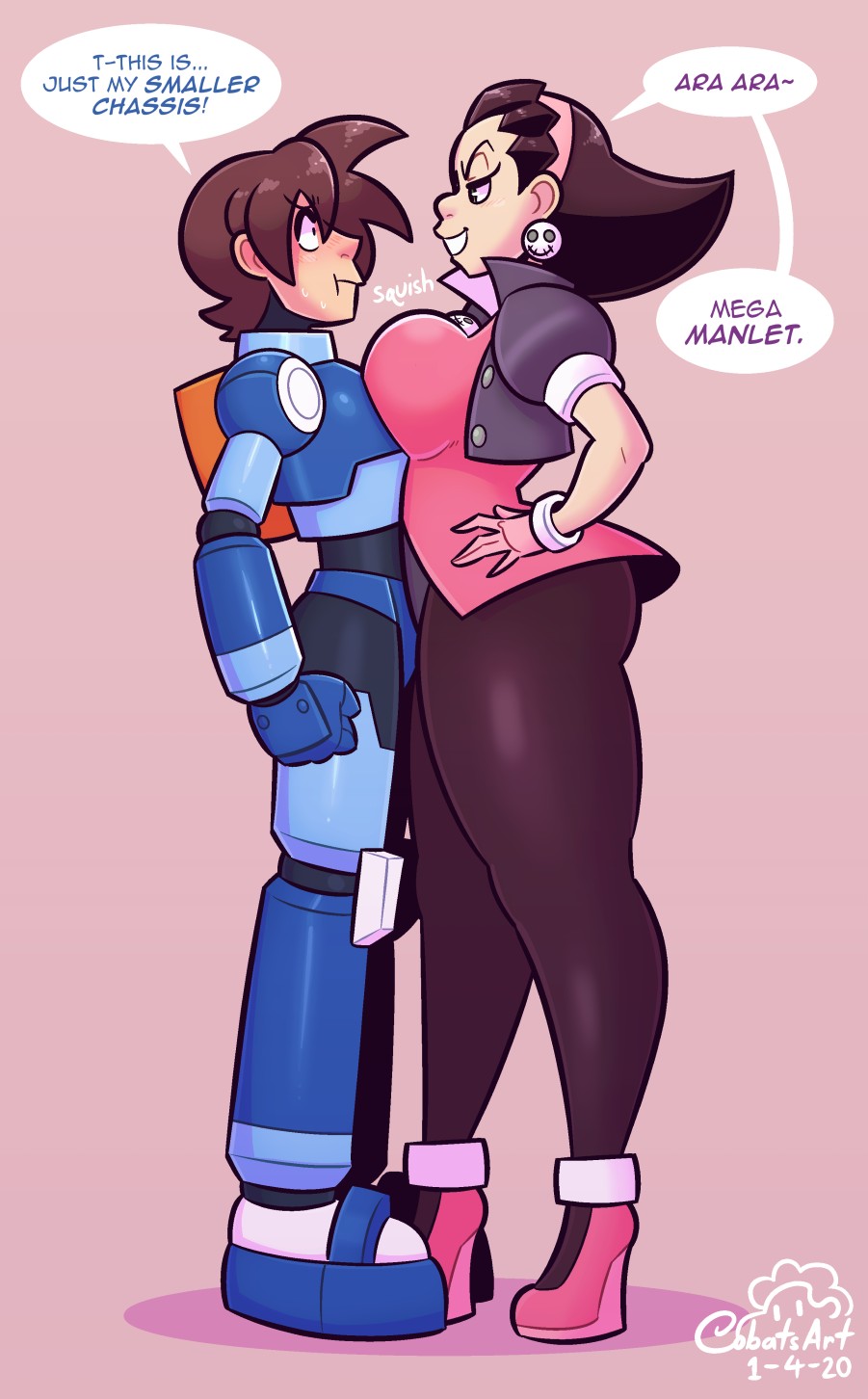 Comic Porno Tron Bonne And Mega-Dweeb (#4)