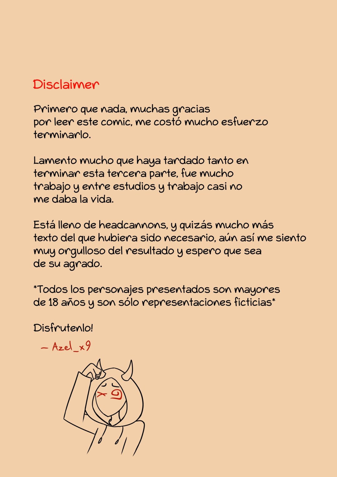 Comic Porno Liberando Estres 3 - Azelx9 (#3)