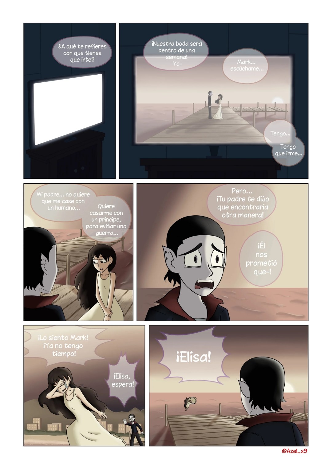 Comic Porno Liberando Estres 3 - Azelx9 (#4)