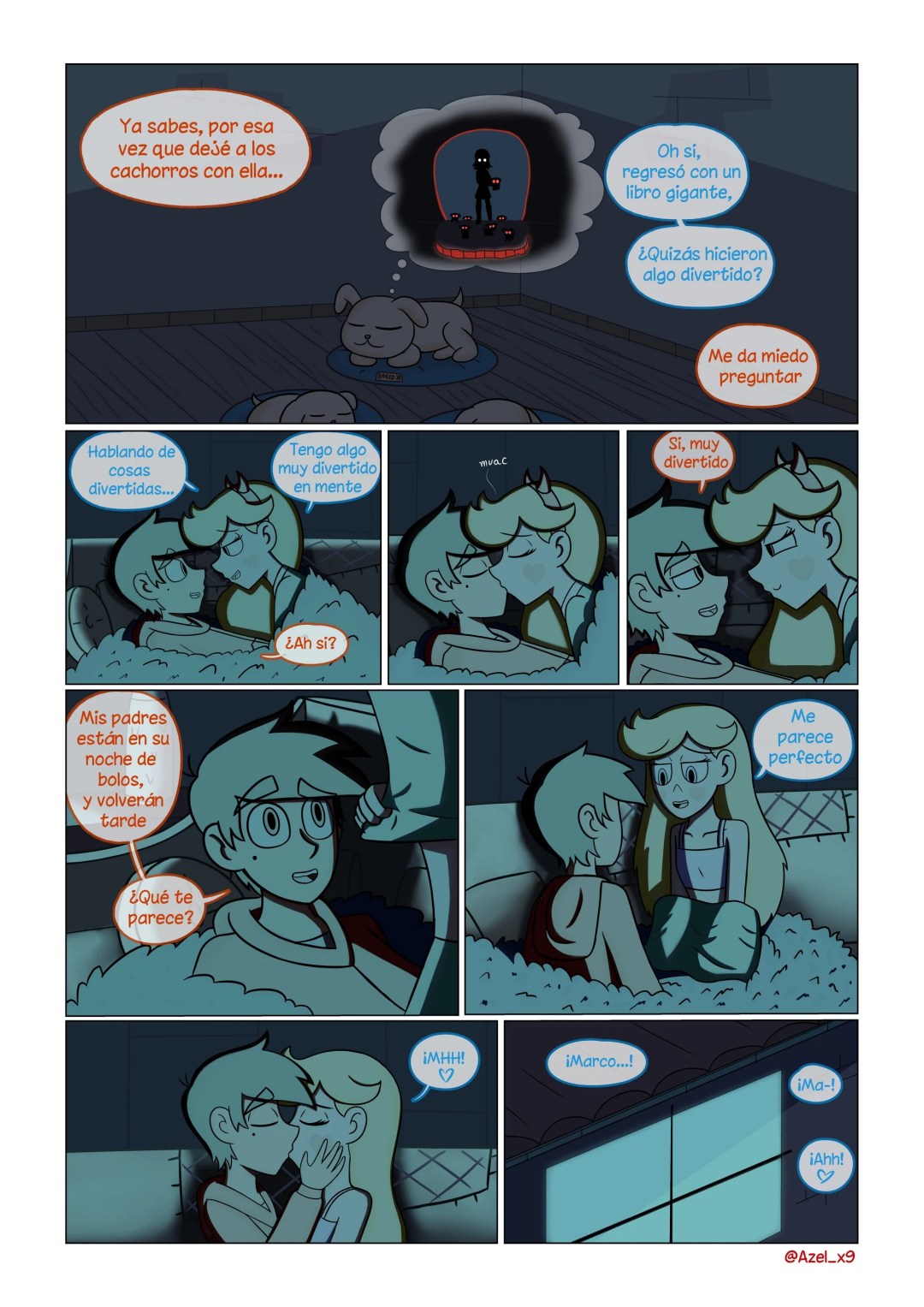 Comic Porno Liberando Estres 3 - Azelx9 (#6)
