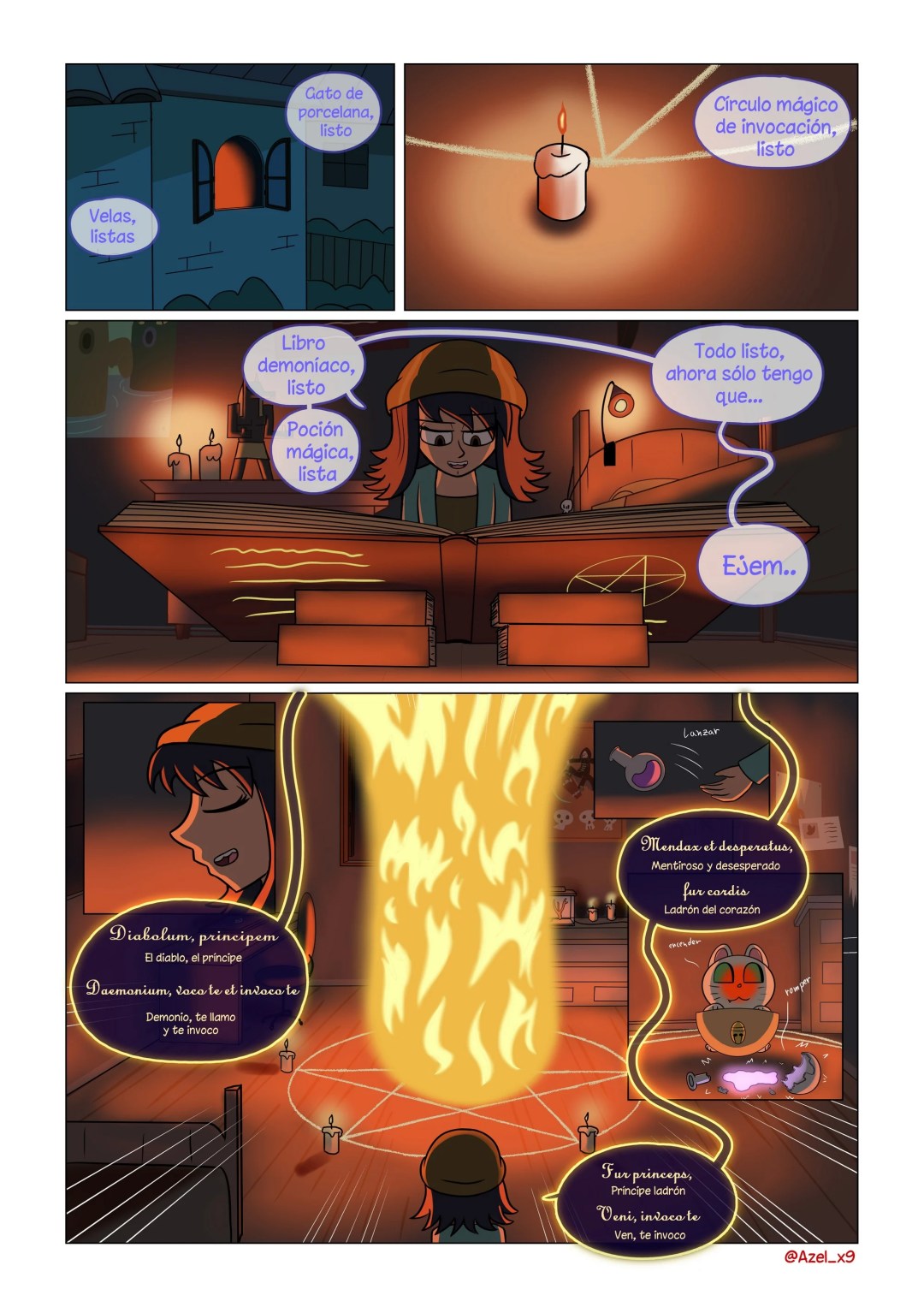 Comic Porno Liberando Estres 3 - Azelx9 (#7)
