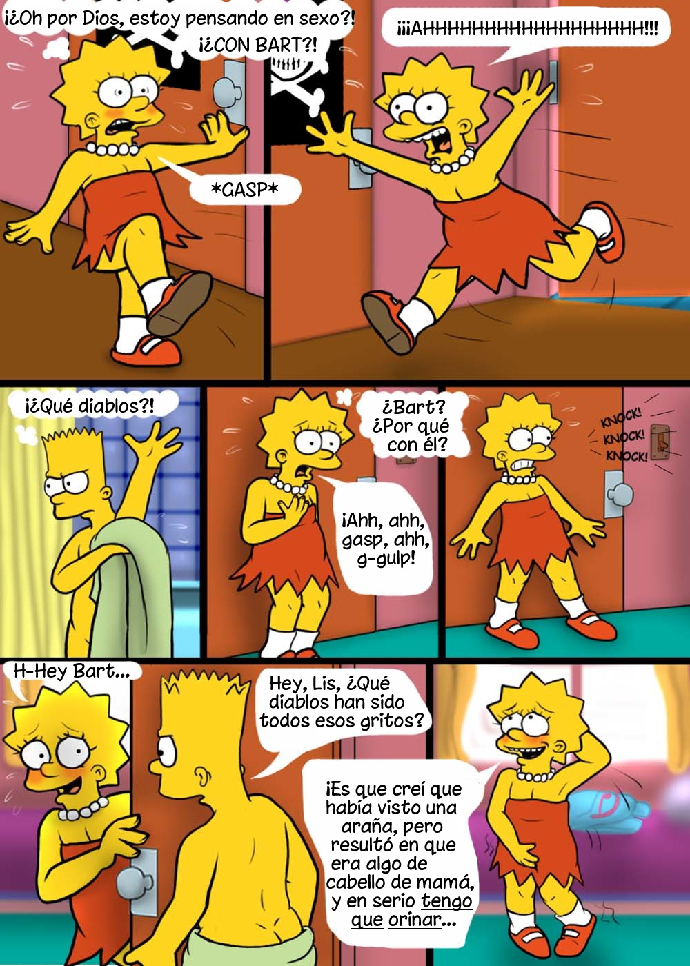 Comic Porno A Simpsons Comic [Chuckyskunk] (#7)