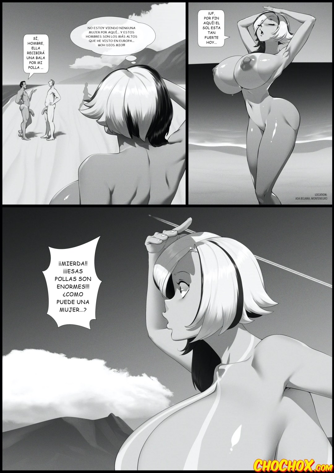 Comic Porno Nudist Beach Fertilization - KaiOppai (#3)