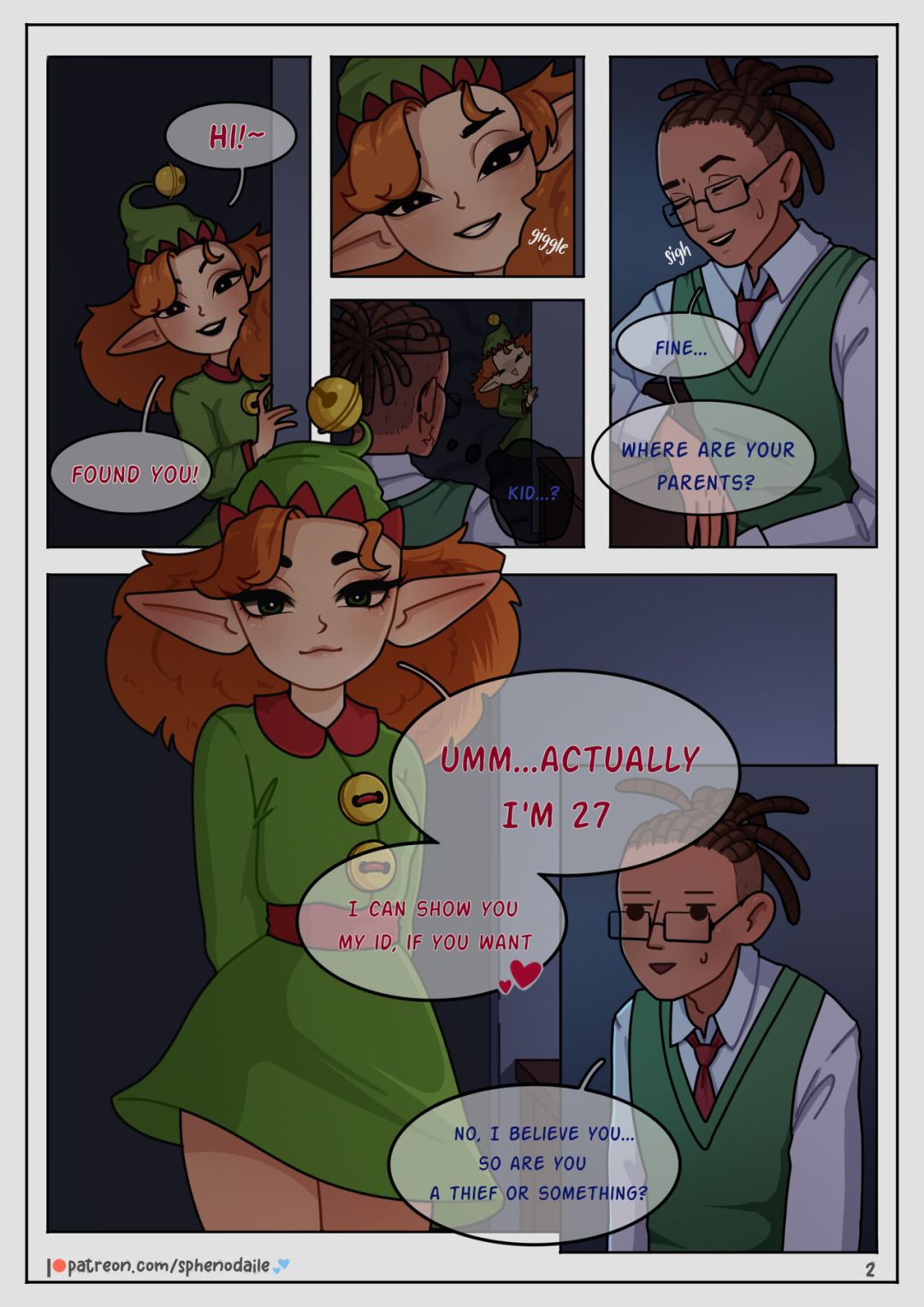 Comic Porno Asta’s Gift - Sphenodaile (#3)