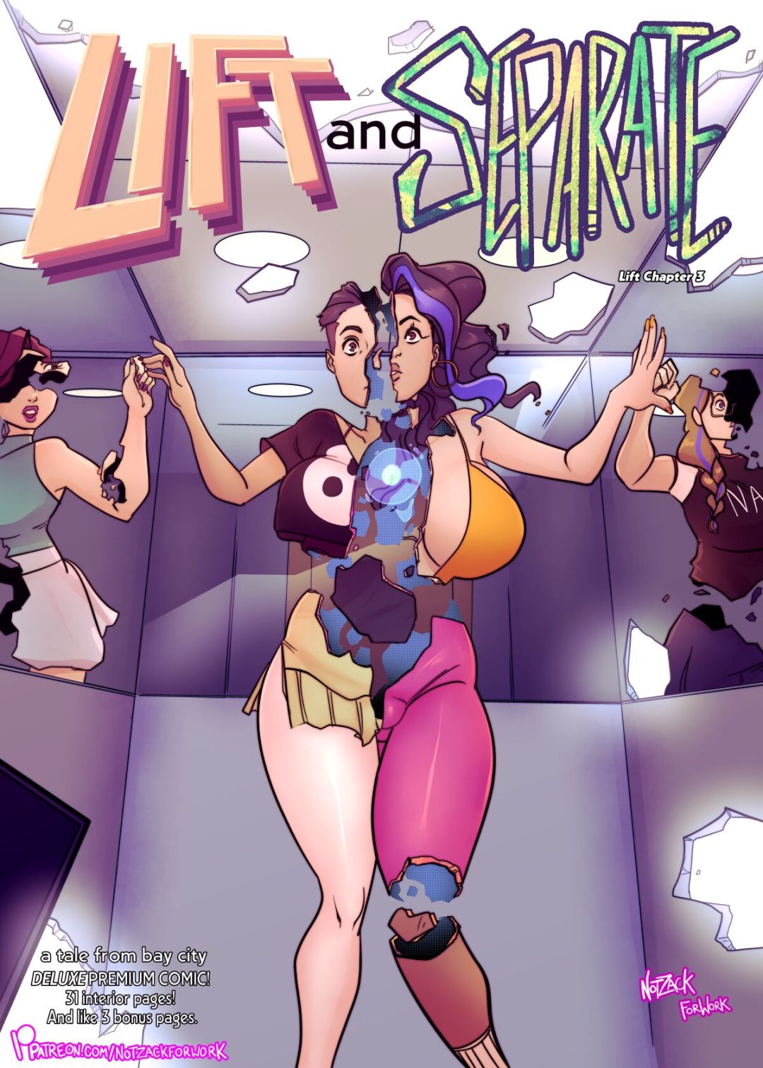 Comic Porno de Lift & Separate 3 - Notzackforwork (#1)