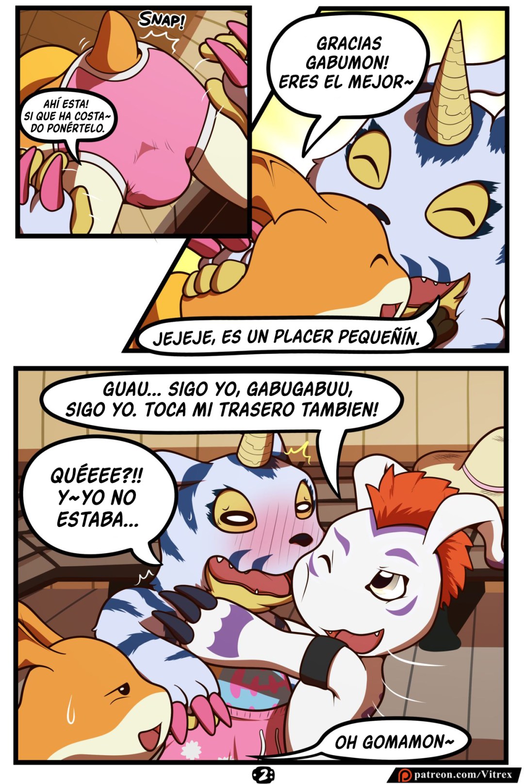 Comic Porno Mischief On The Rocks [Vitrex] (#3)
