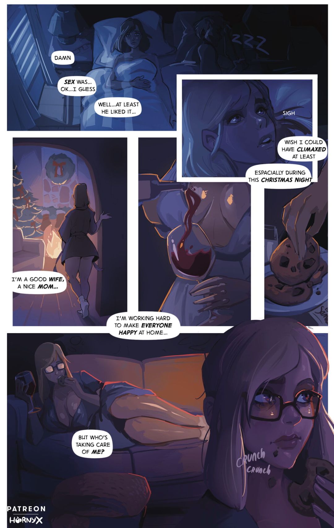 Comic Porno de Under The Mistletoe - Hornyx (#1)