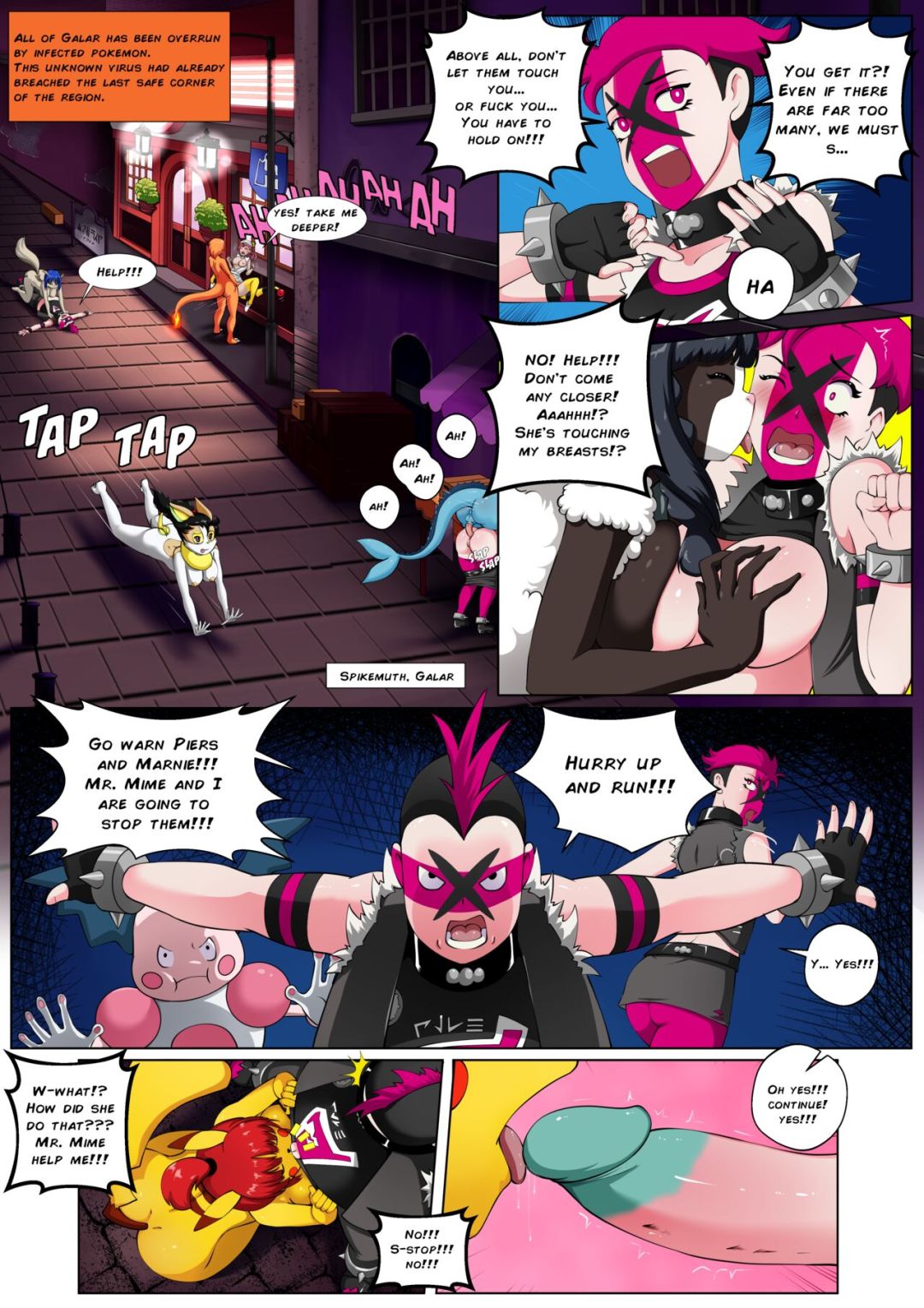 Comic Porno PokeMorph: Marnie - Bernardol22 (#5)