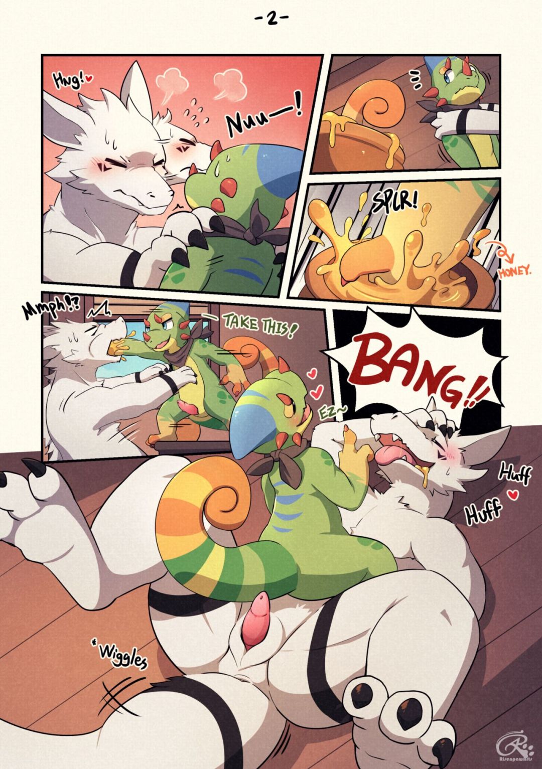 Comic Porno Tavern Troubles - RisenPaw (#2)