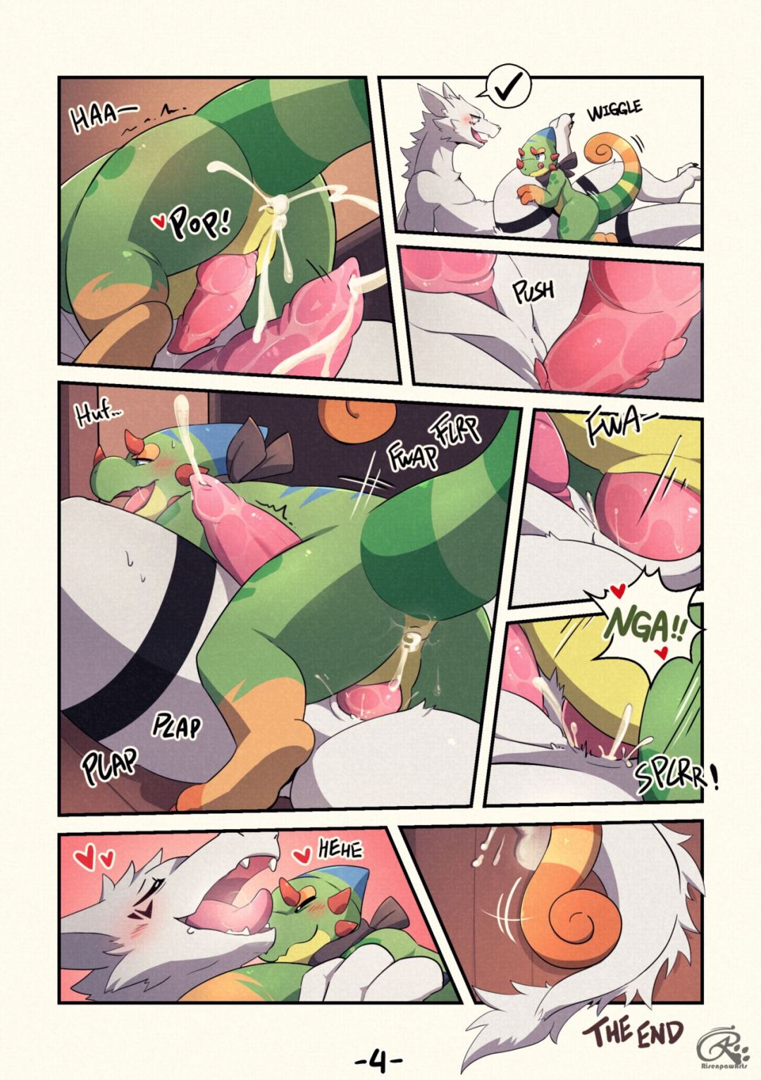 Comic Porno Tavern Troubles - RisenPaw (#4)