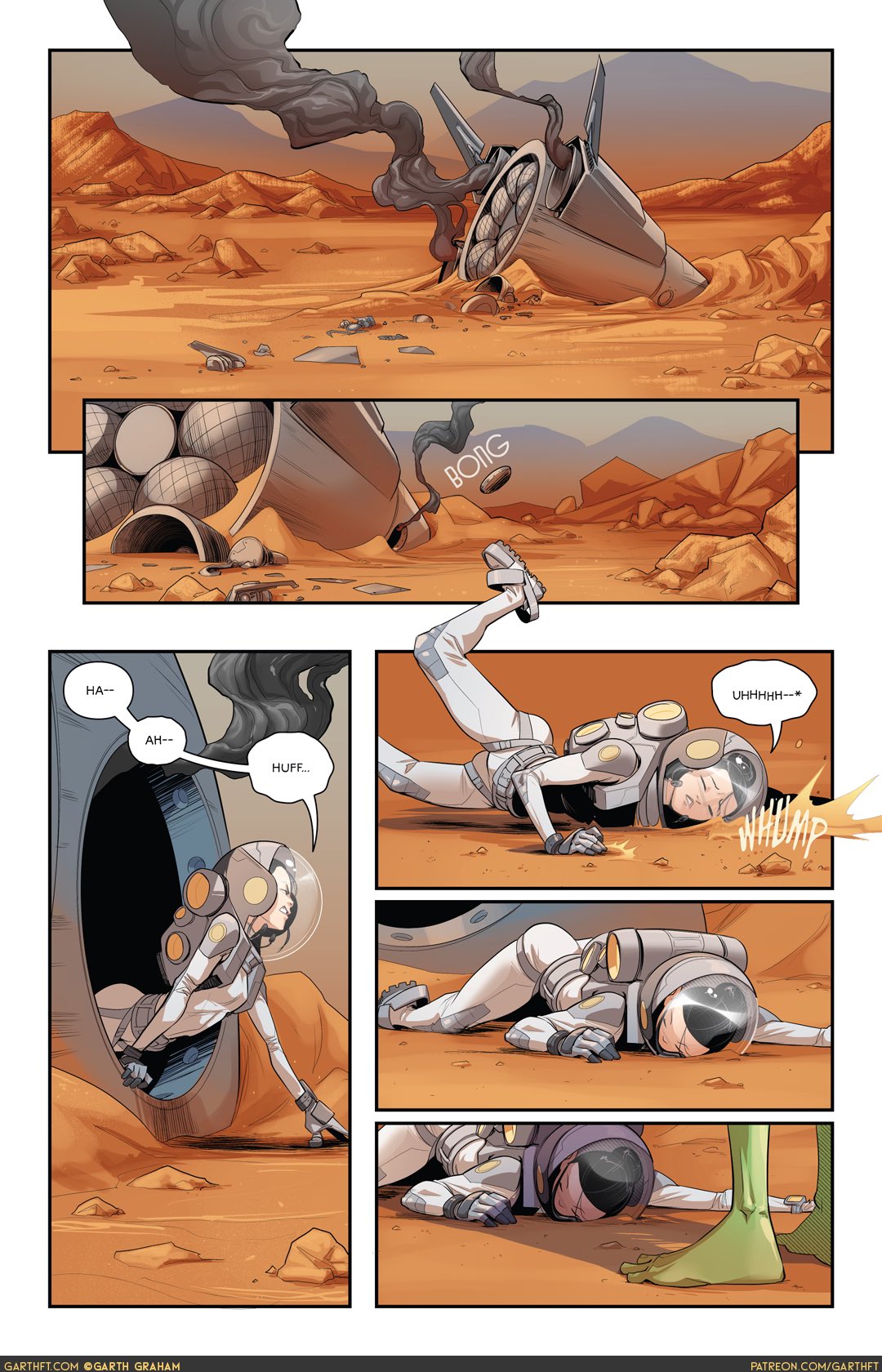 Comic Porno A Polycule Of Mars - TemporalWolf (#6)