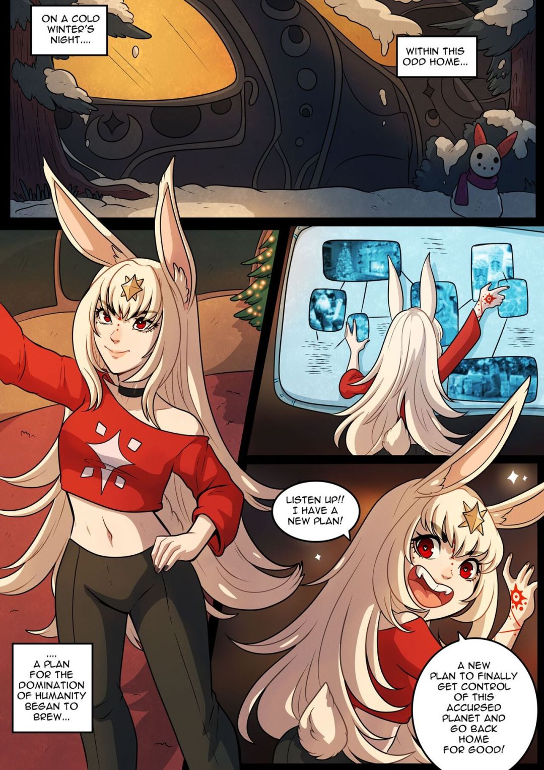 Comic Porno A Very Bunny Christmas - Kinkymation (#3)
