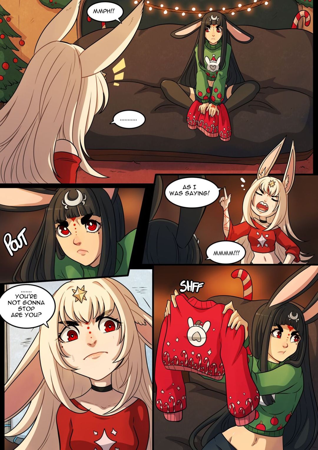 Comic Porno A Very Bunny Christmas - Kinkymation (#4)