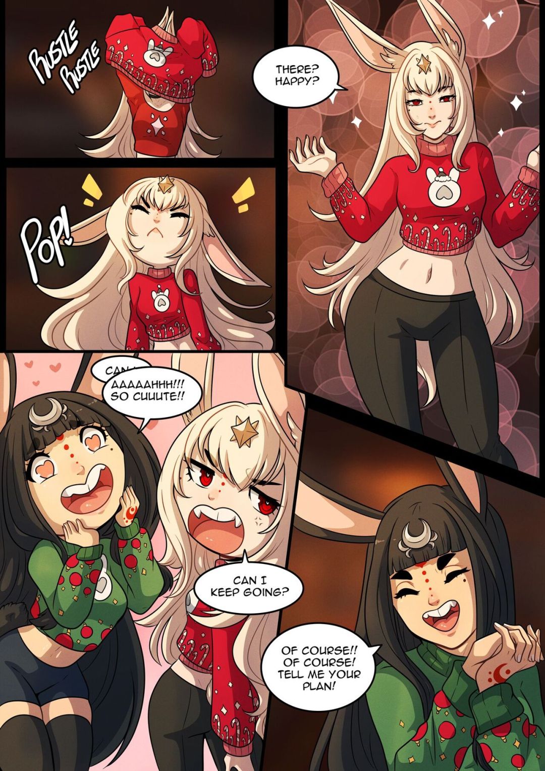 Comic Porno A Very Bunny Christmas - Kinkymation (#6)