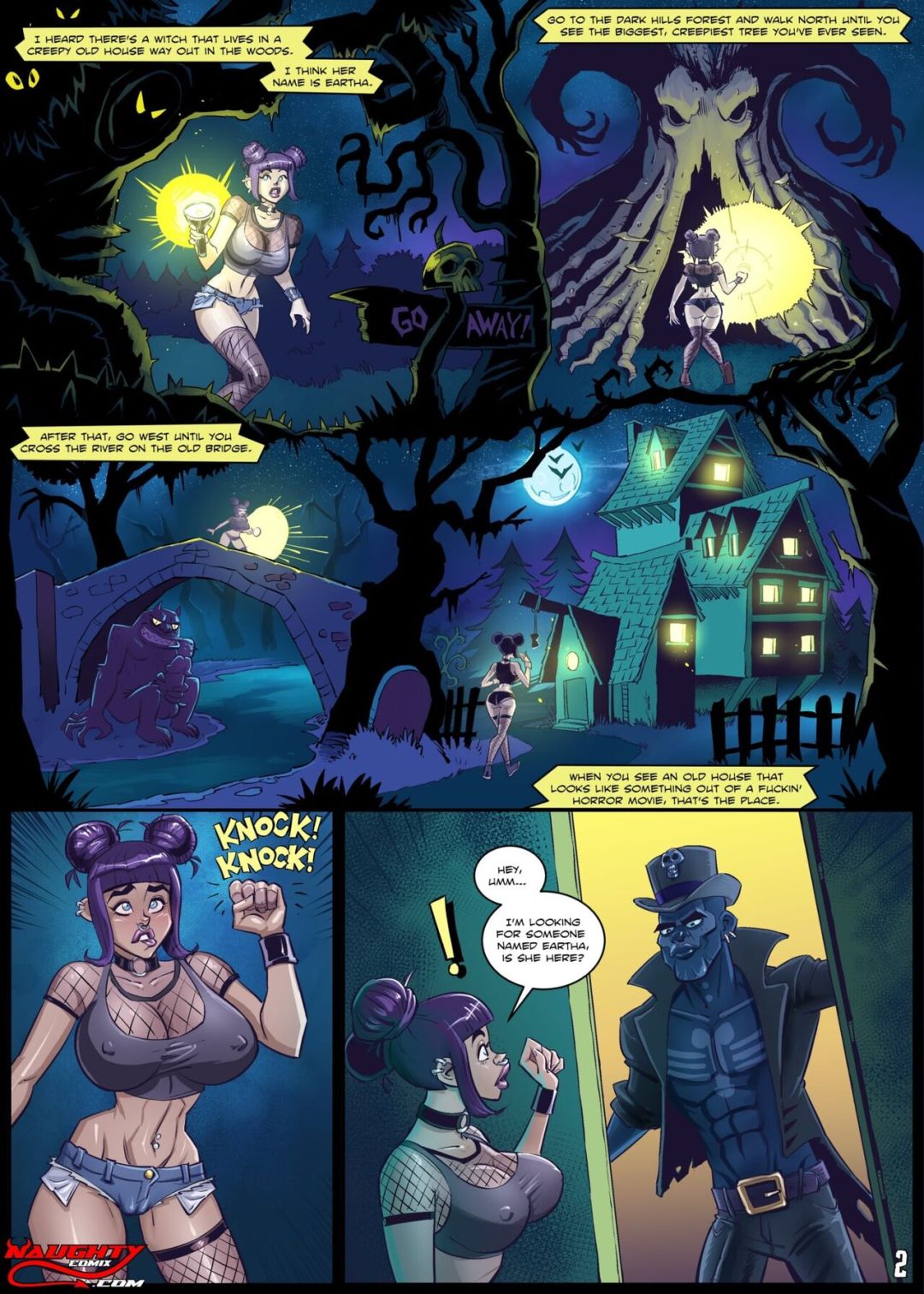 Comic Porno Eva Vs Evil - NaughtyComix (#3)
