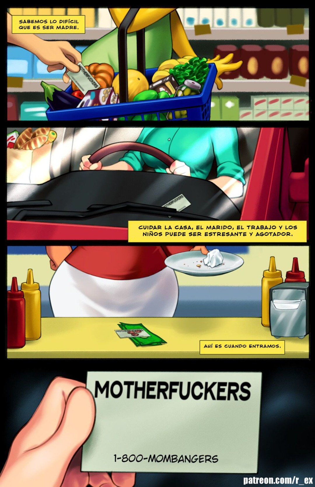 Comic Porno MOTHERFUCKERS - R_ex (#2)