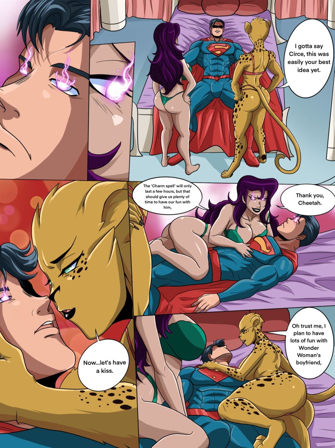 Comic Porno de Big Helping Of Super D - Ninja-8004 (#1)