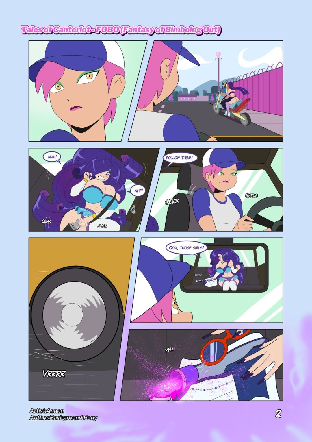 Comic Porno Tales Of Canterlot FOBO: Fantasy Of Bimboing Out - Annon (#2)