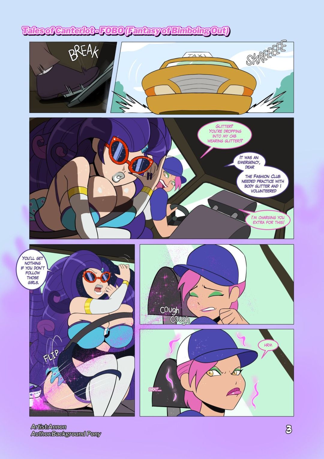 Comic Porno Tales Of Canterlot FOBO: Fantasy Of Bimboing Out - Annon (#3)