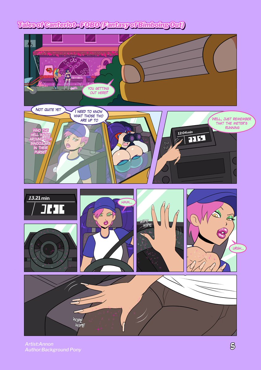 Comic Porno Tales Of Canterlot FOBO: Fantasy Of Bimboing Out - Annon (#5)