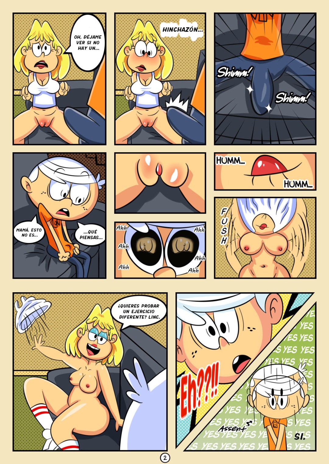 Comic Porno TLH_ El Ejercicio De Rita Y Lincoln [@LupDrawer21] (#2)
