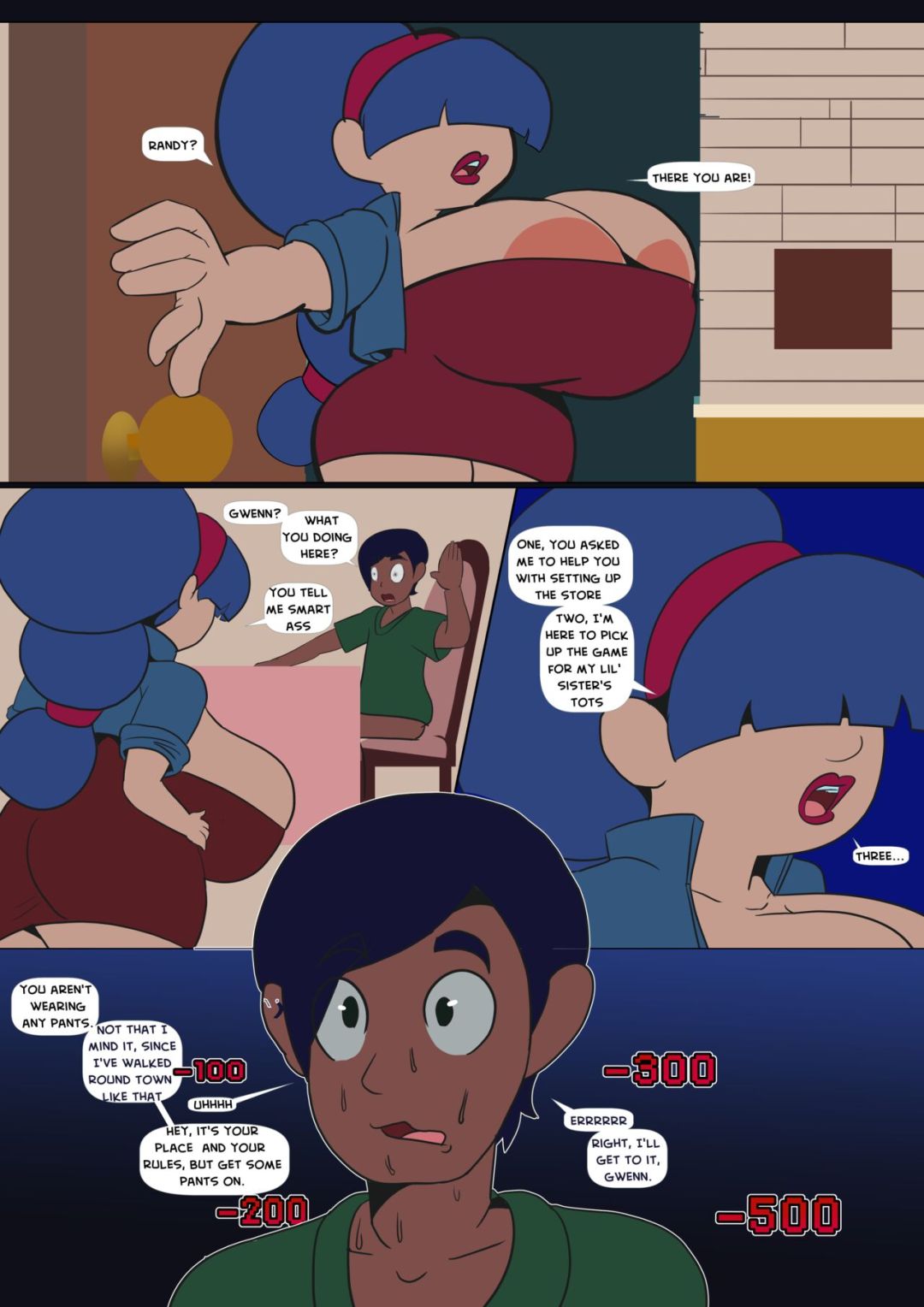 Comic Porno de GG Night Live 1 - Penlink (#8)