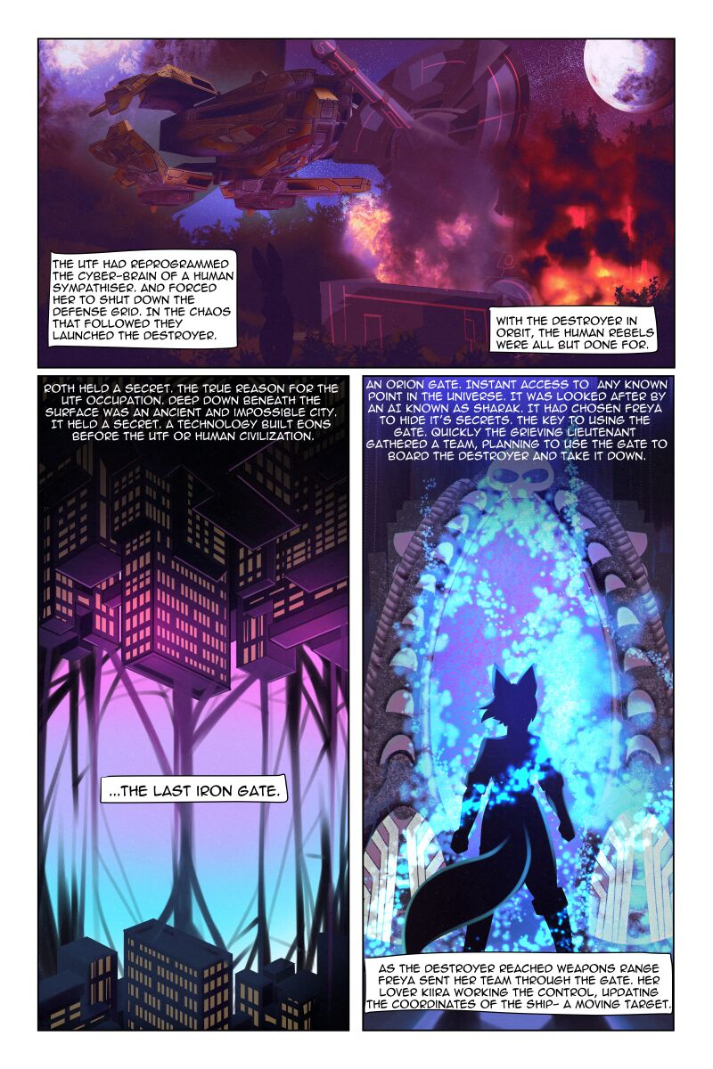 Comic Porno Lt. Freya 13 - JenTheMouse (#3)