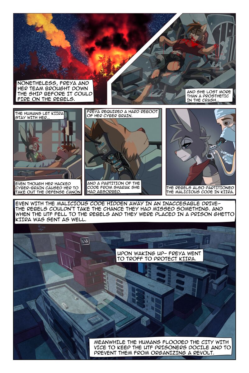 Comic Porno Lt. Freya 13 - JenTheMouse (#5)