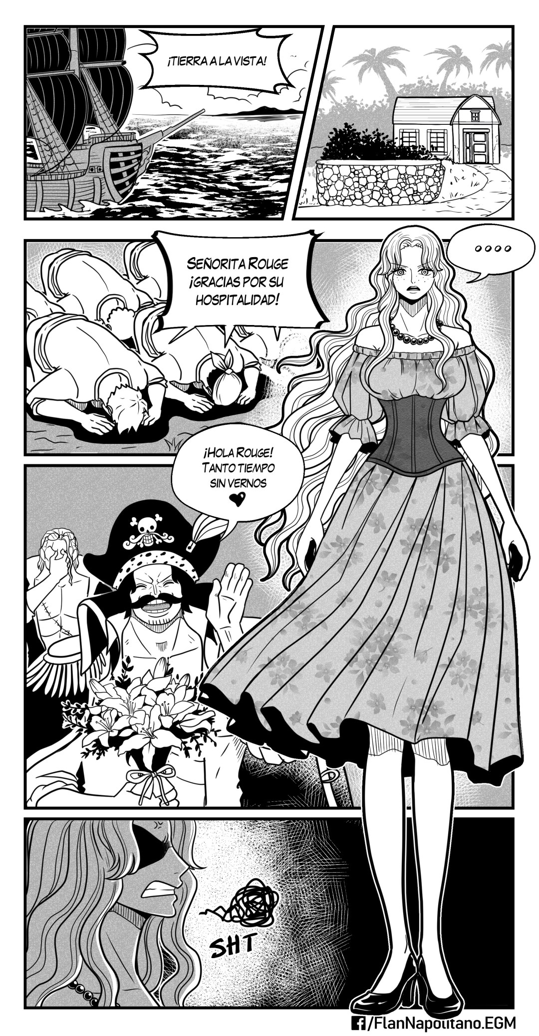 Comic Porno Flan Napolitano - Roger X Rouge Parte 1 (#7)