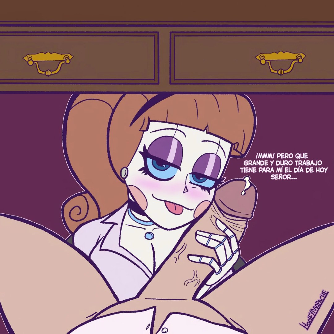 Comic Porno Secretaria Molly - HoneyMapache (#5)