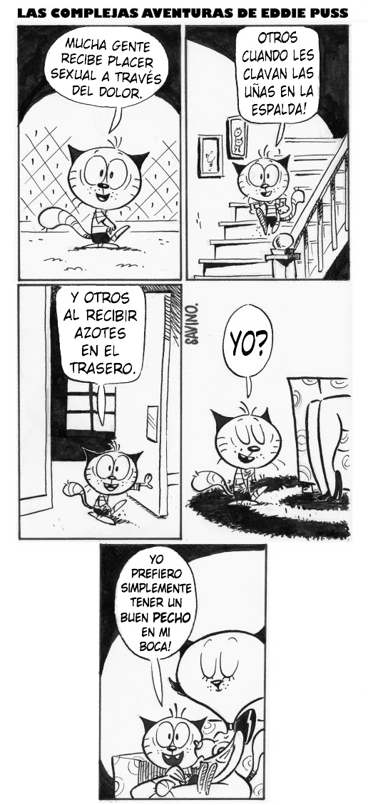Comic Porno Las Complejas Aventuras De Eddie Puss [Chris Savino, Grose & Unbakable] (#7)