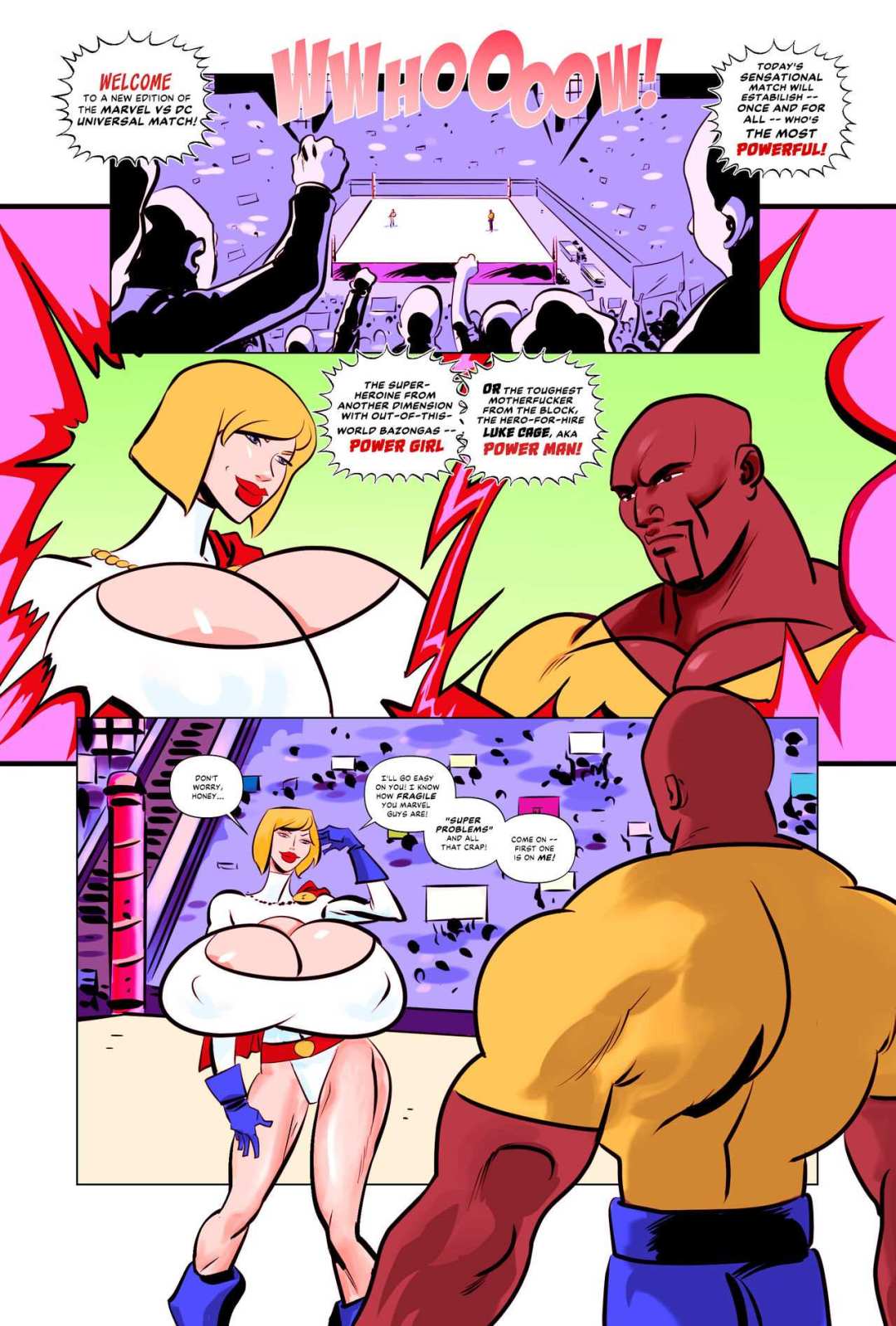 Comic Porno de Power Fight - OneSheepArmy (#1)