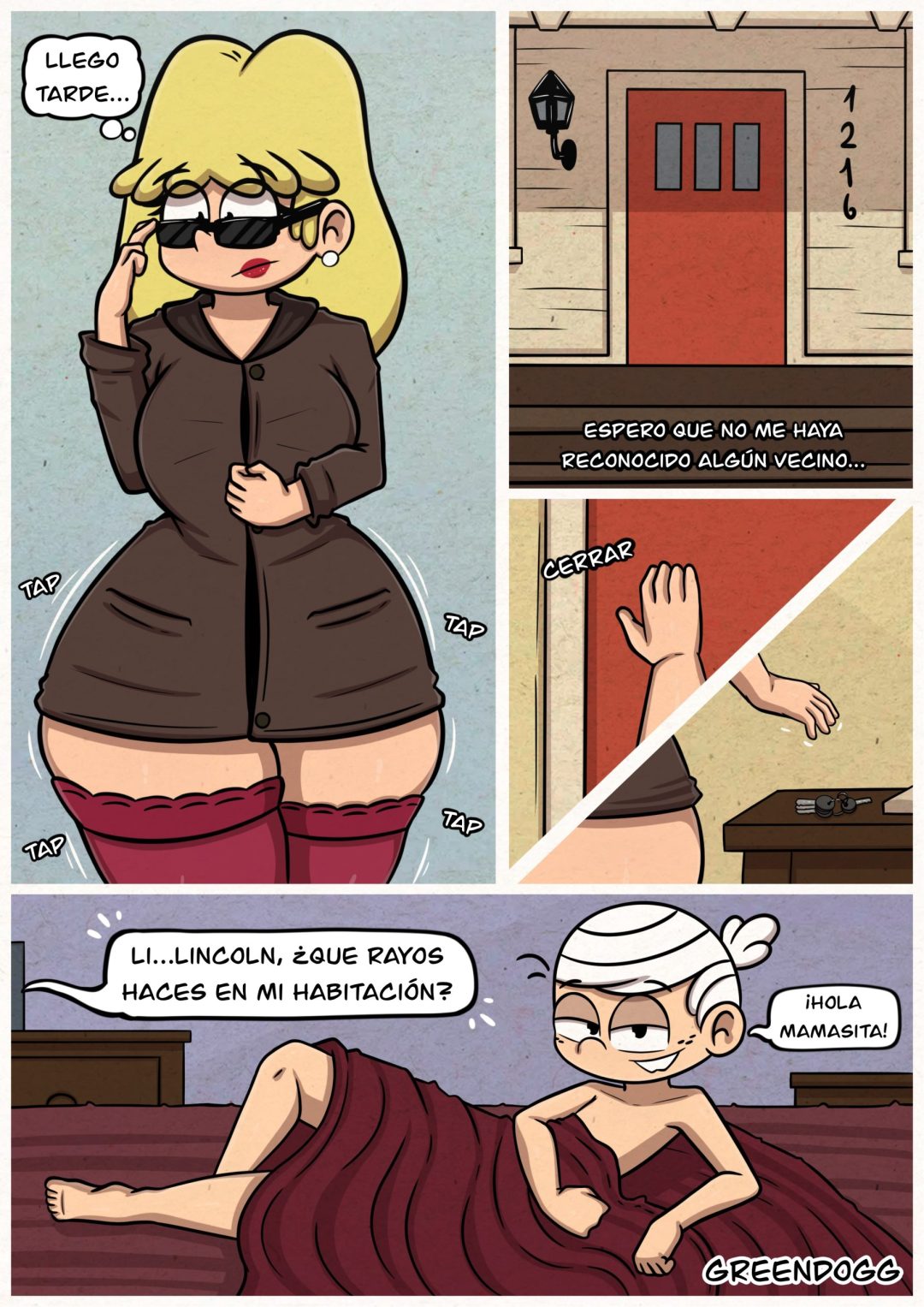Comic Porno Cita De San Valentin [Greendogg] (#2)