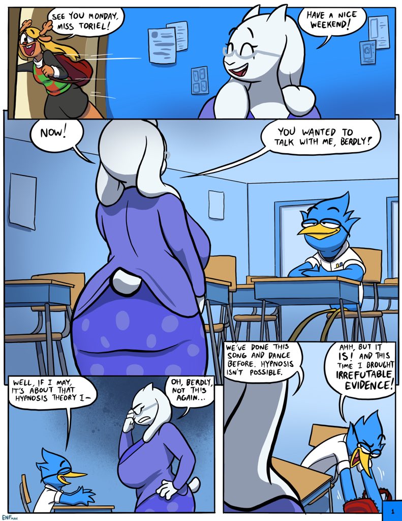 Comic Porno Berdly’s Big Break - ENFman (#2)