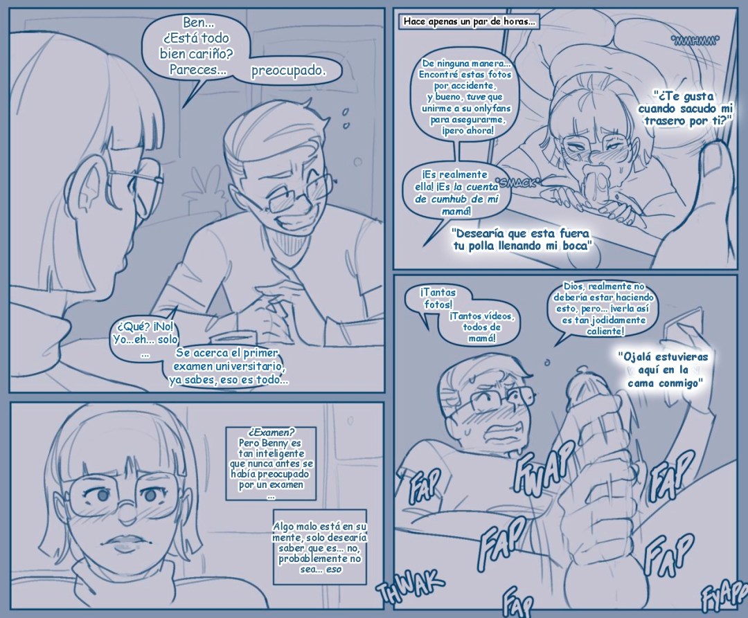 Comic Porno Son Find His Mom Online - Not Enough Milk (#2)