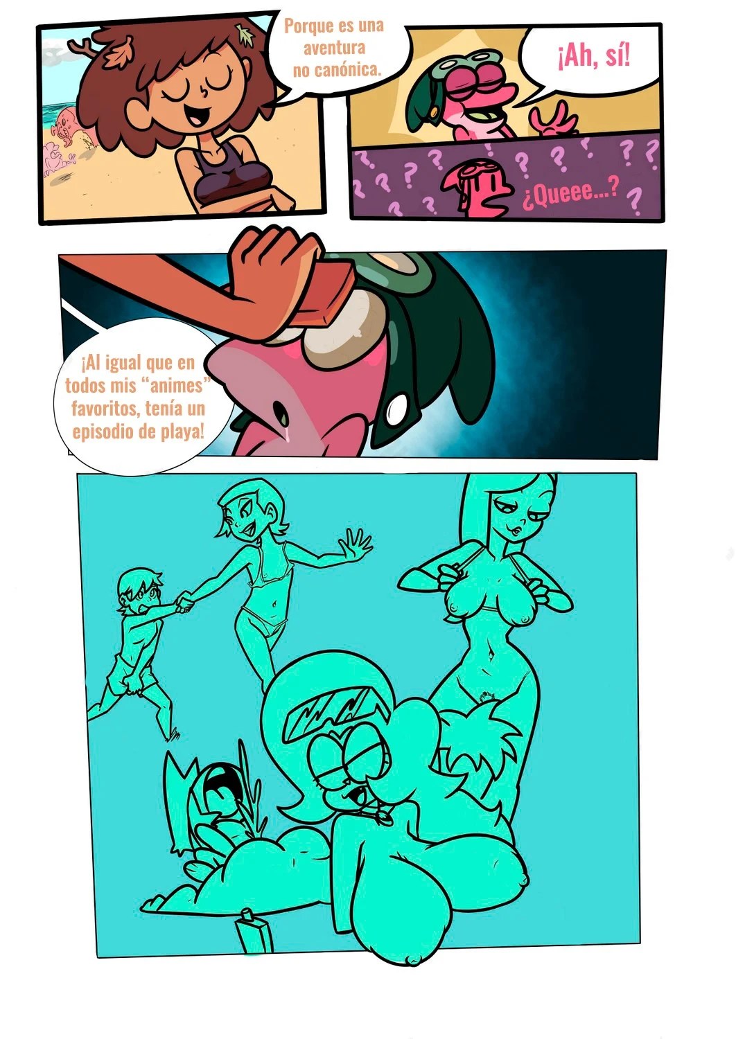 Comic Porno Un Episodio De Playa - John Terrible (#3)