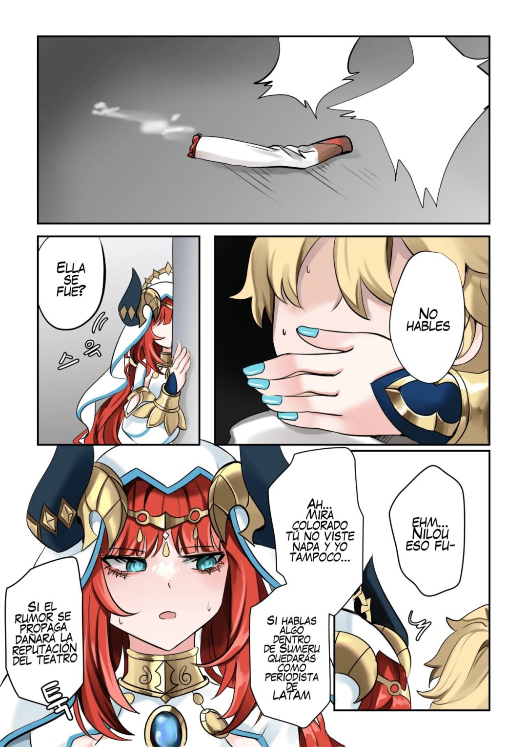 Comic Porno Kemuri No Naka Ni Saku No Hana - Genshin Impact Hentai (#5)
