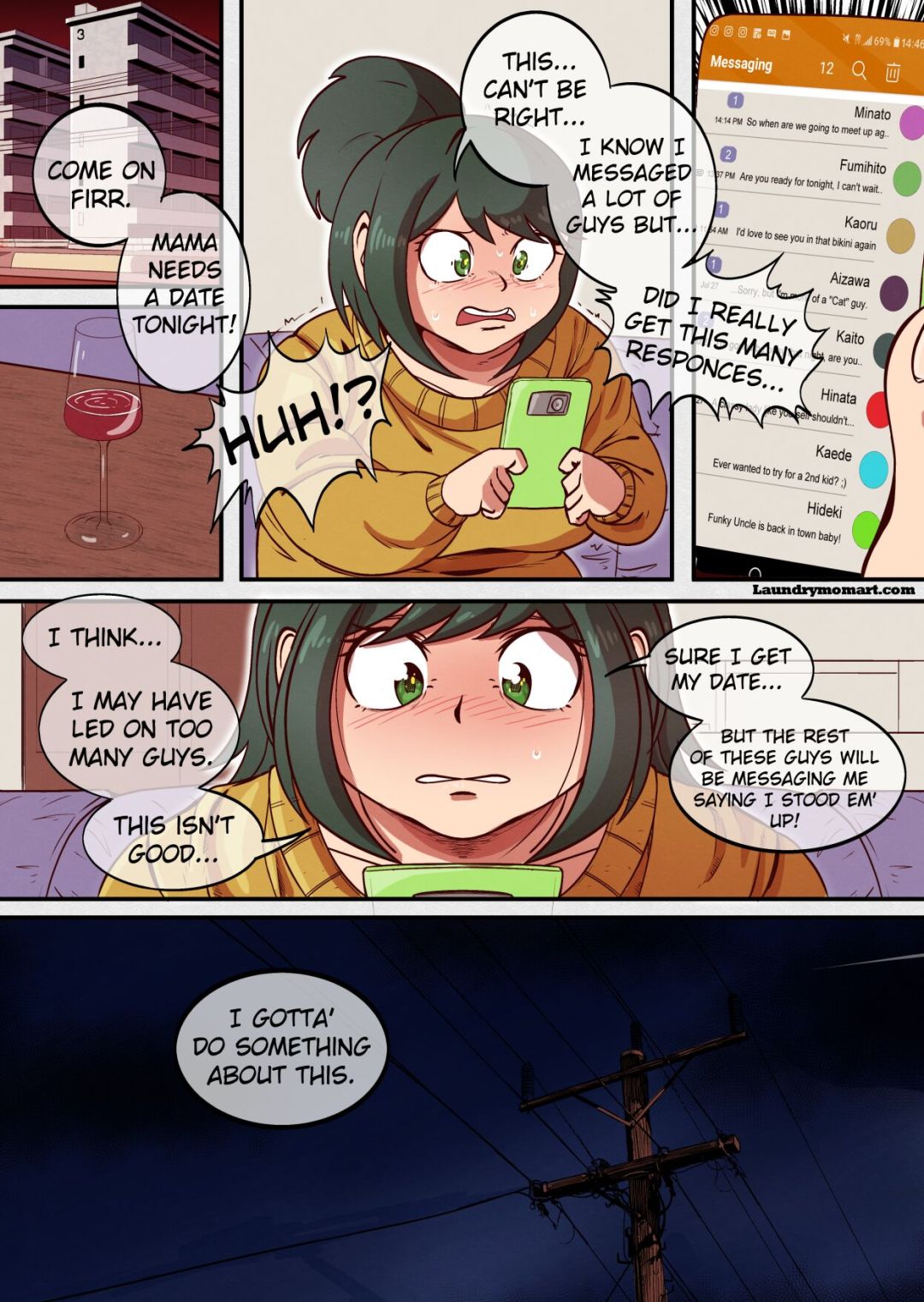 Comic Porno Date Night - LaundryMom (#3)