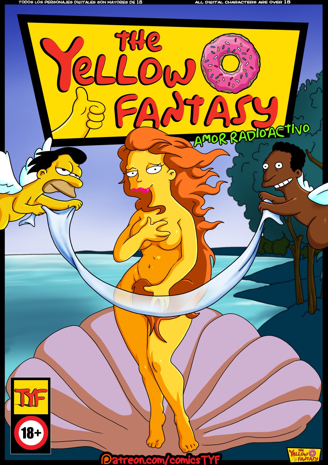 Comic Porno de Amor Radioactivo - The Yellow Fantasy (#1)