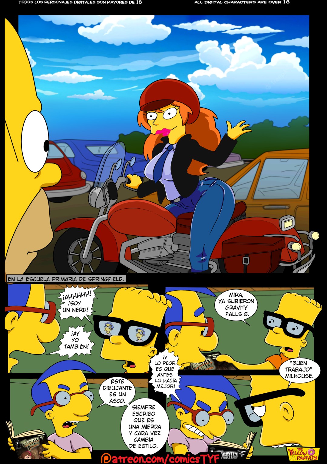 Comic Porno Amor Radioactivo - The Yellow Fantasy (#4)