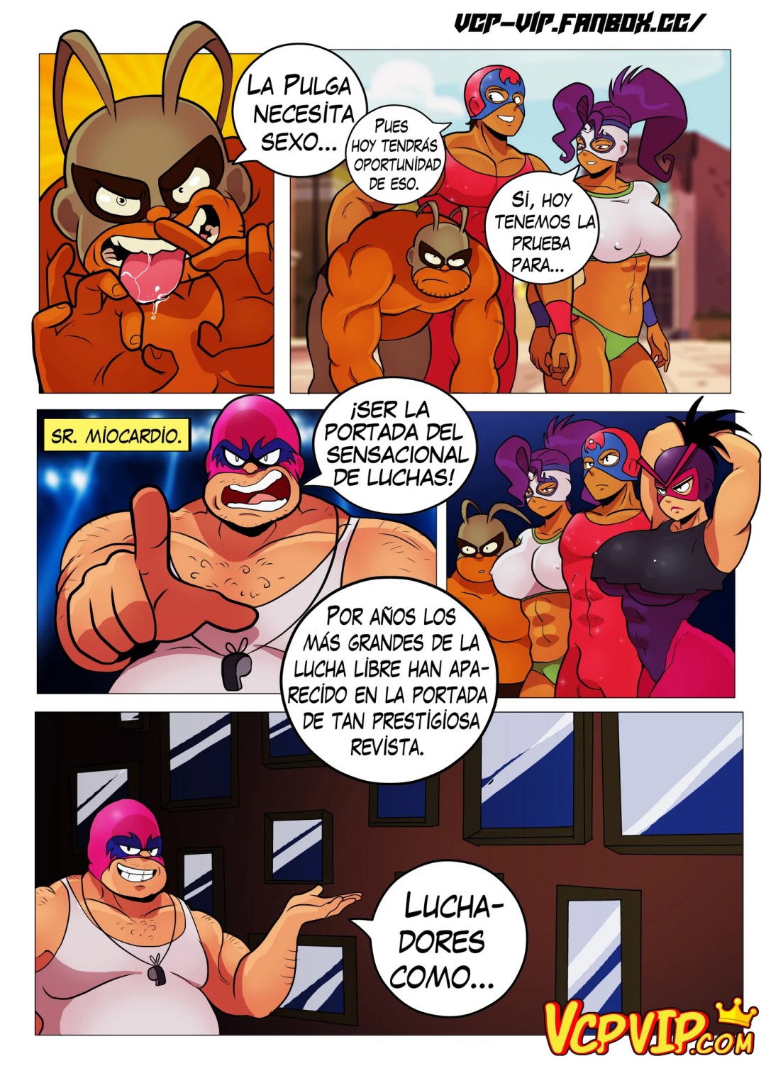 Comic Porno Mucha Pucha - Gansoman (#7)