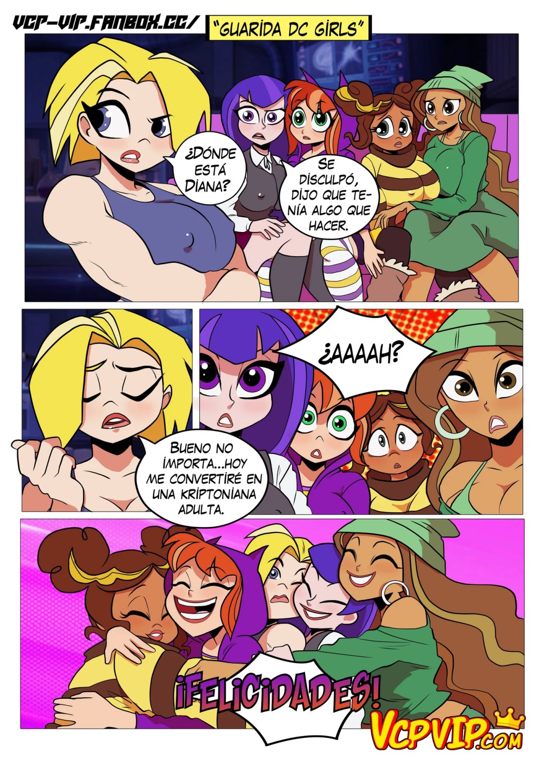 Comic Porno Super Hero Girls Supergirl In Heat - Gansoman (#4)