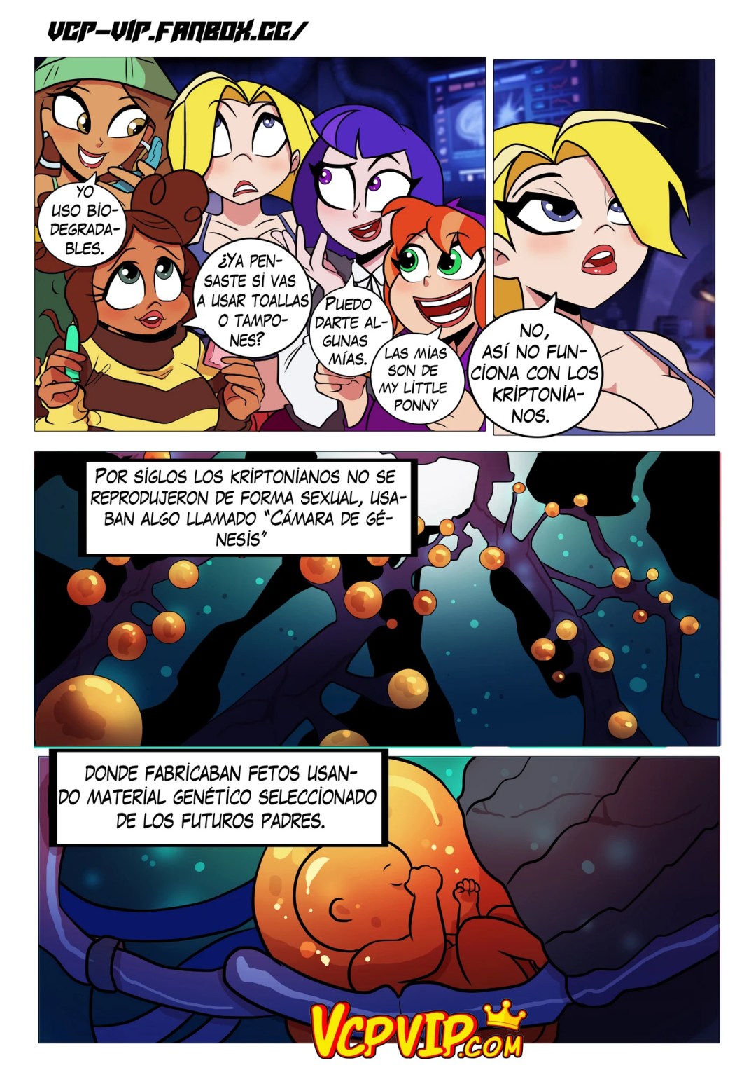 Comic Porno Super Hero Girls Supergirl In Heat - Gansoman (#5)