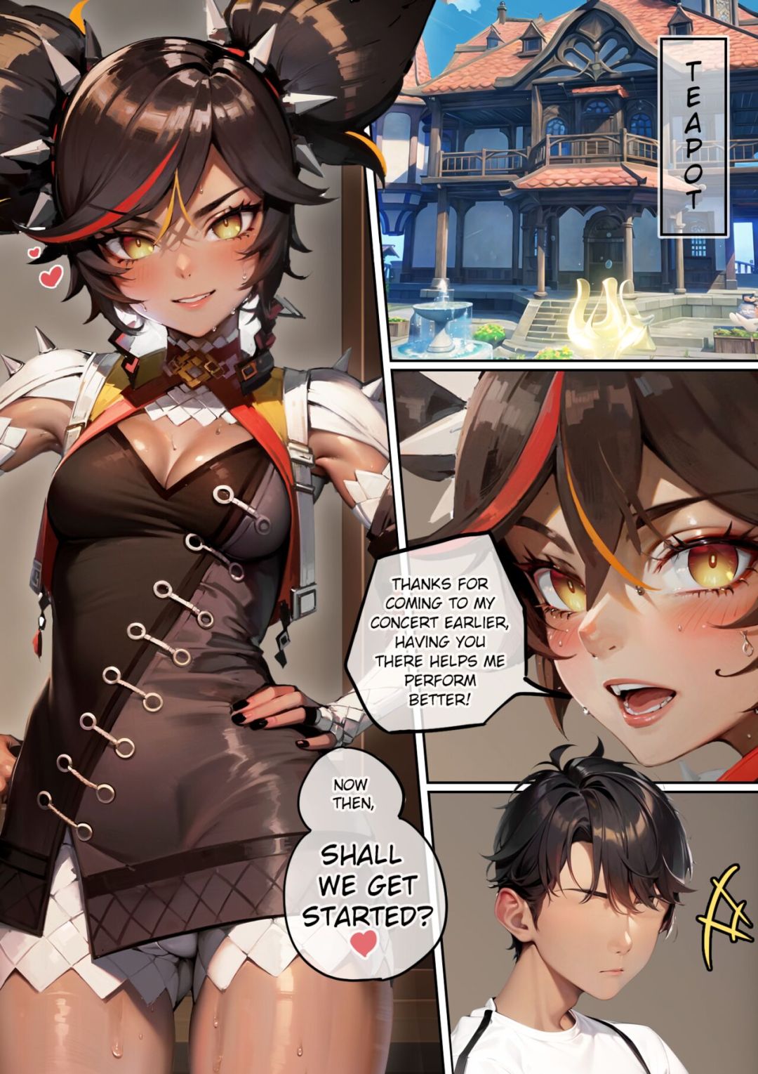 Comic Porno Xinyan: Fiery Fervor - Xinyandegen (#2)