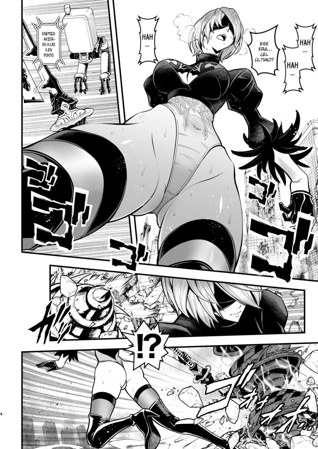 Comic Porno Female Warrior Rest - NieR Automata (#3)