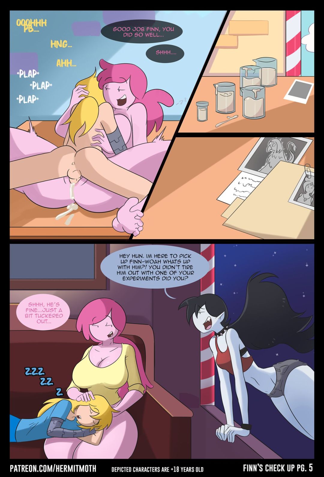 Comic Porno PB Gives Finn A Check Up.. - Hermit Moth (#5)