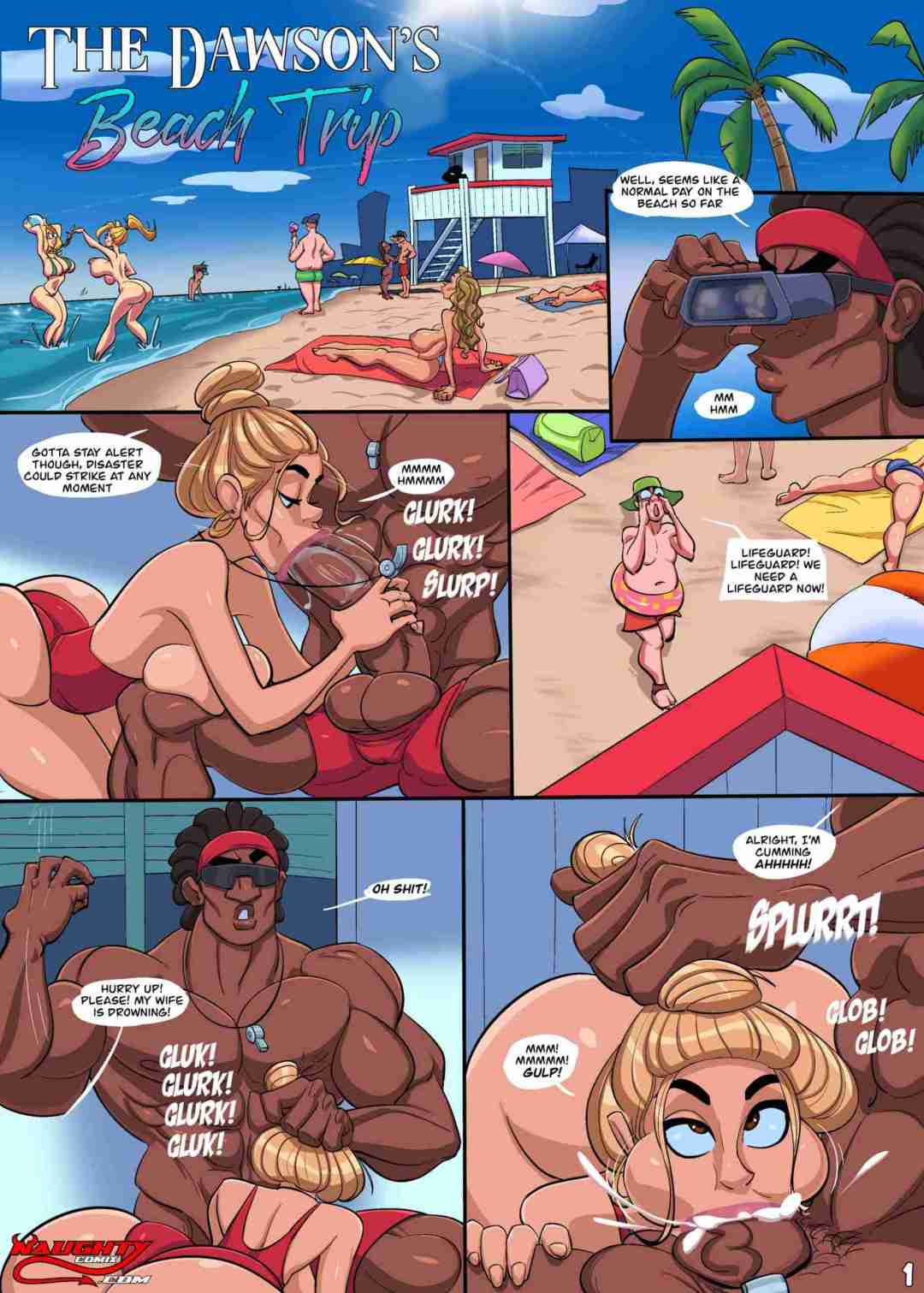 Comic Porno de The Dawson’s Beach Trip - NaughtyComix (#1)