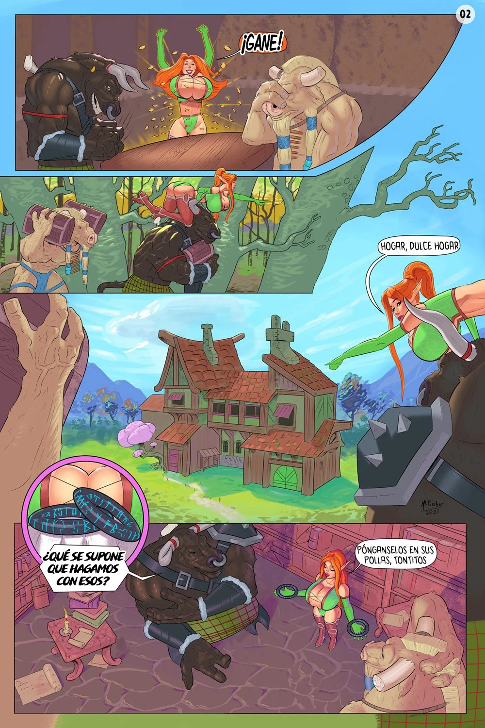 Comic Porno Las Aventuras De Elica - Meinfischer (#2)