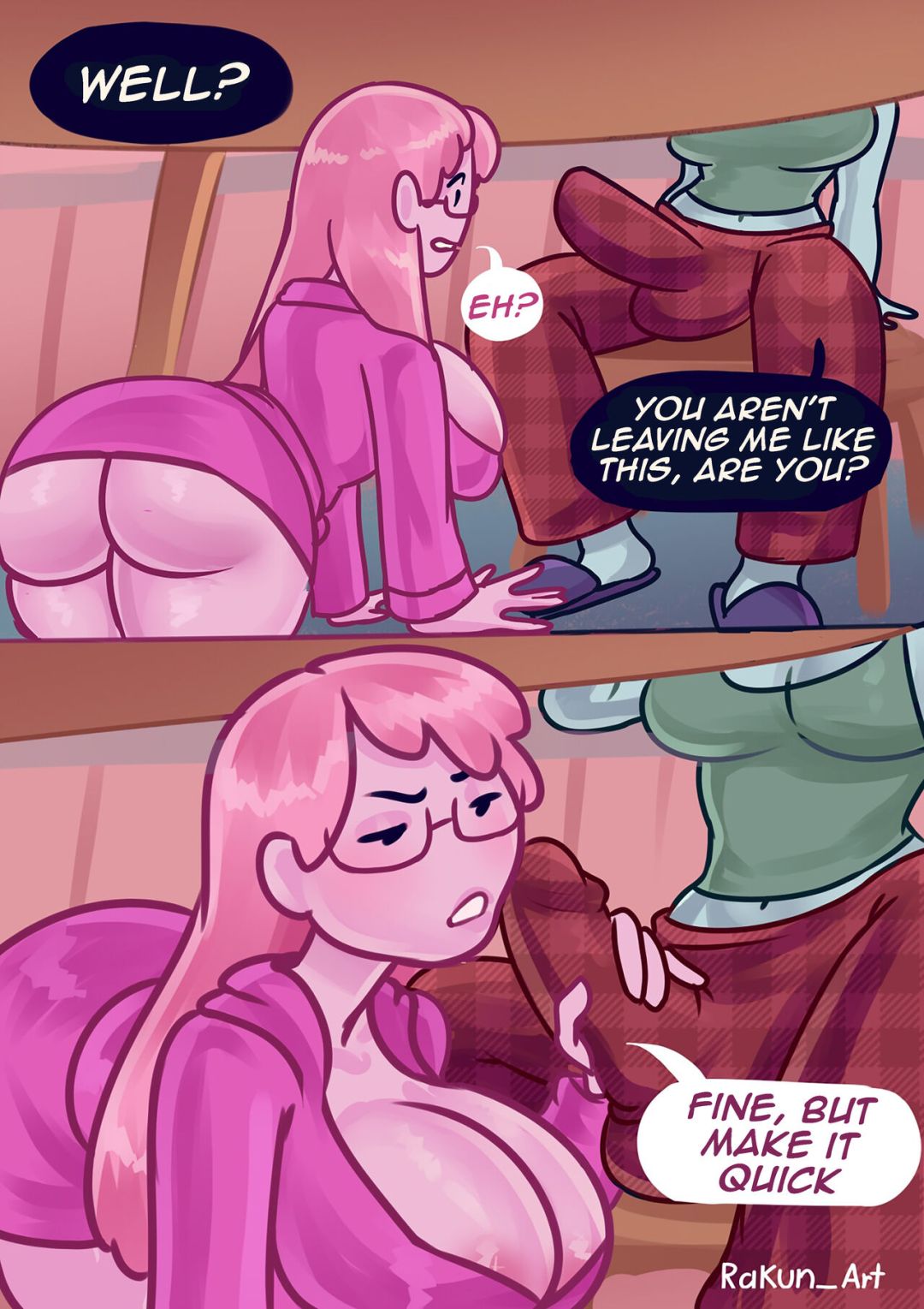 Comic Porno Sweet Taste - Rakun Art (#3)